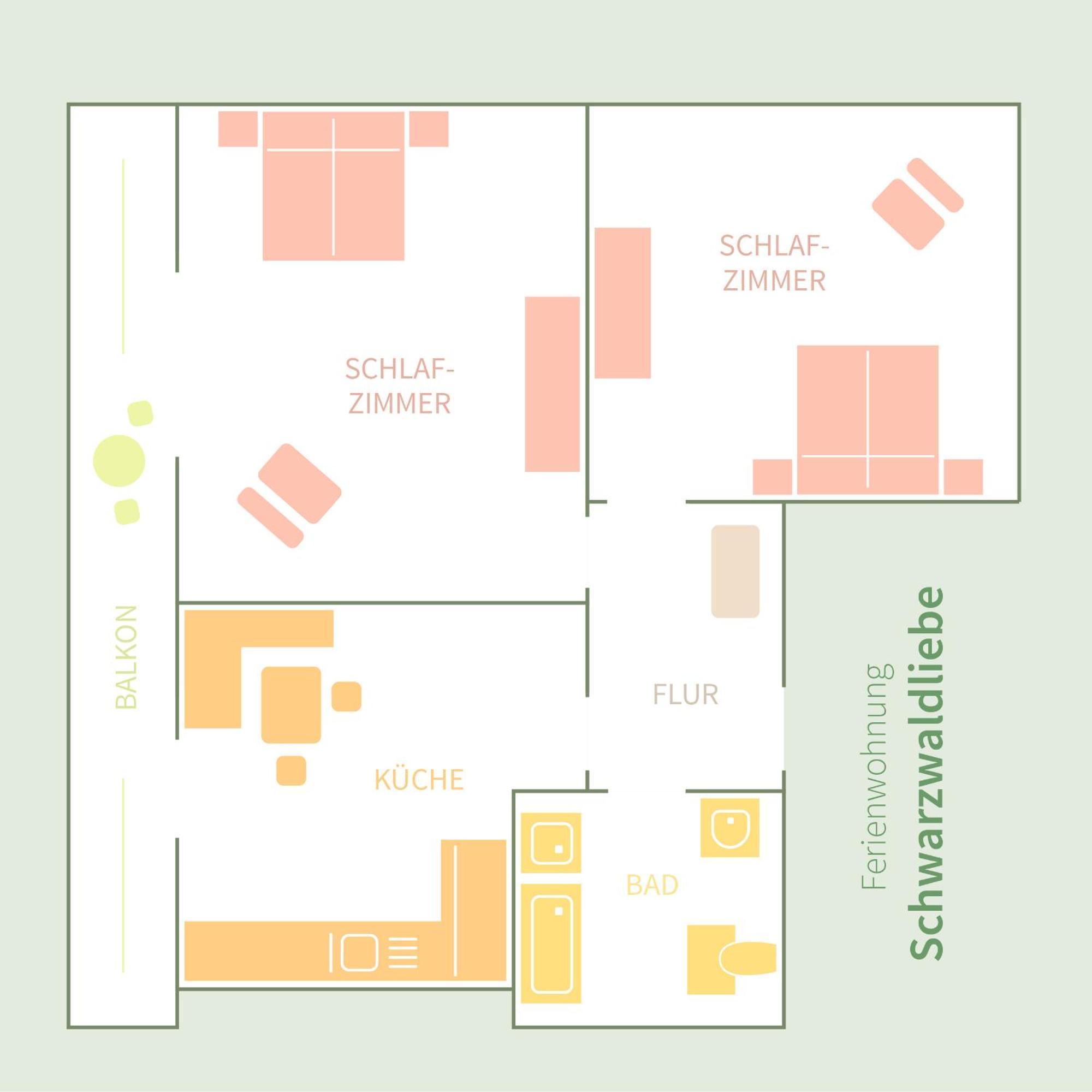 Apartamento Schwarzwaldliebe Frohnd Exterior foto